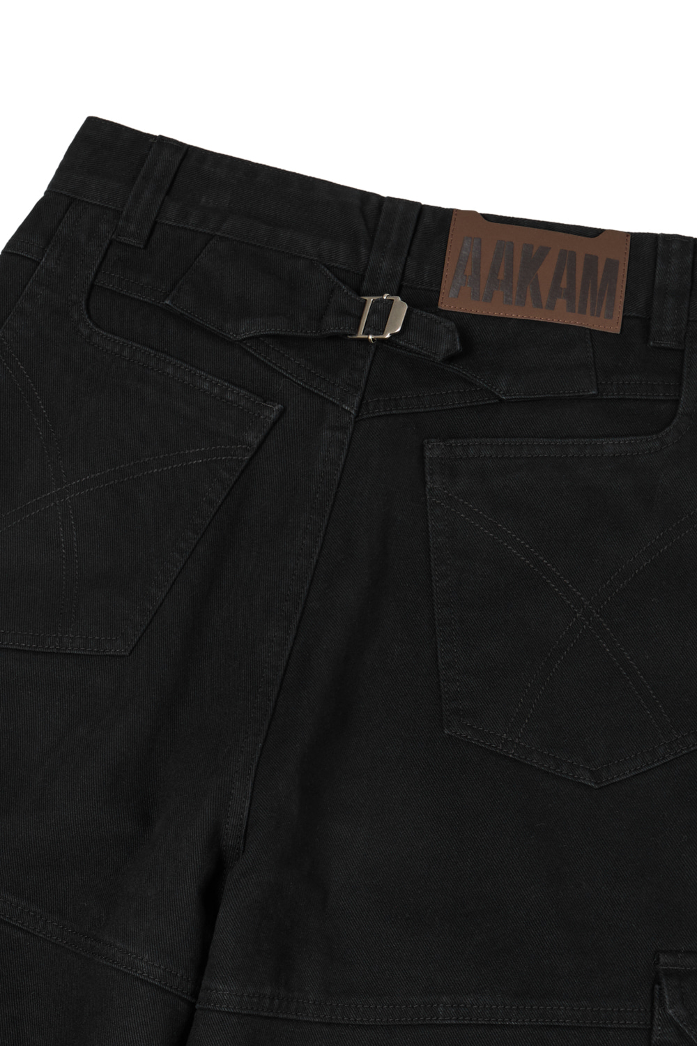 Cowboy Chaps Cotton Pants (Black) - AAKAM