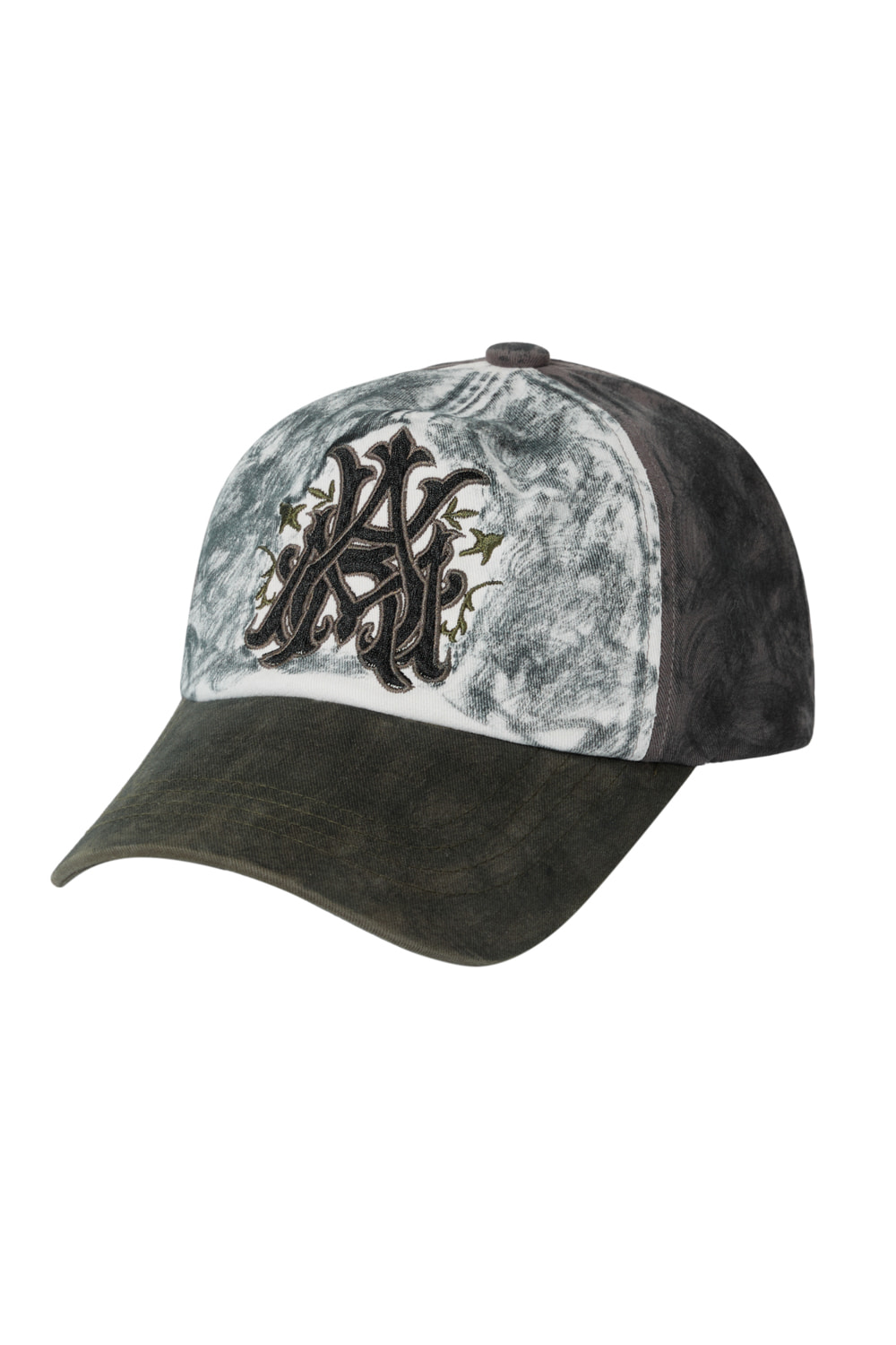★AAKAM★ Leather Mixed Logo Ball Cap Black AK25ACC12BK HEADWEAR - CAP - AAKAM