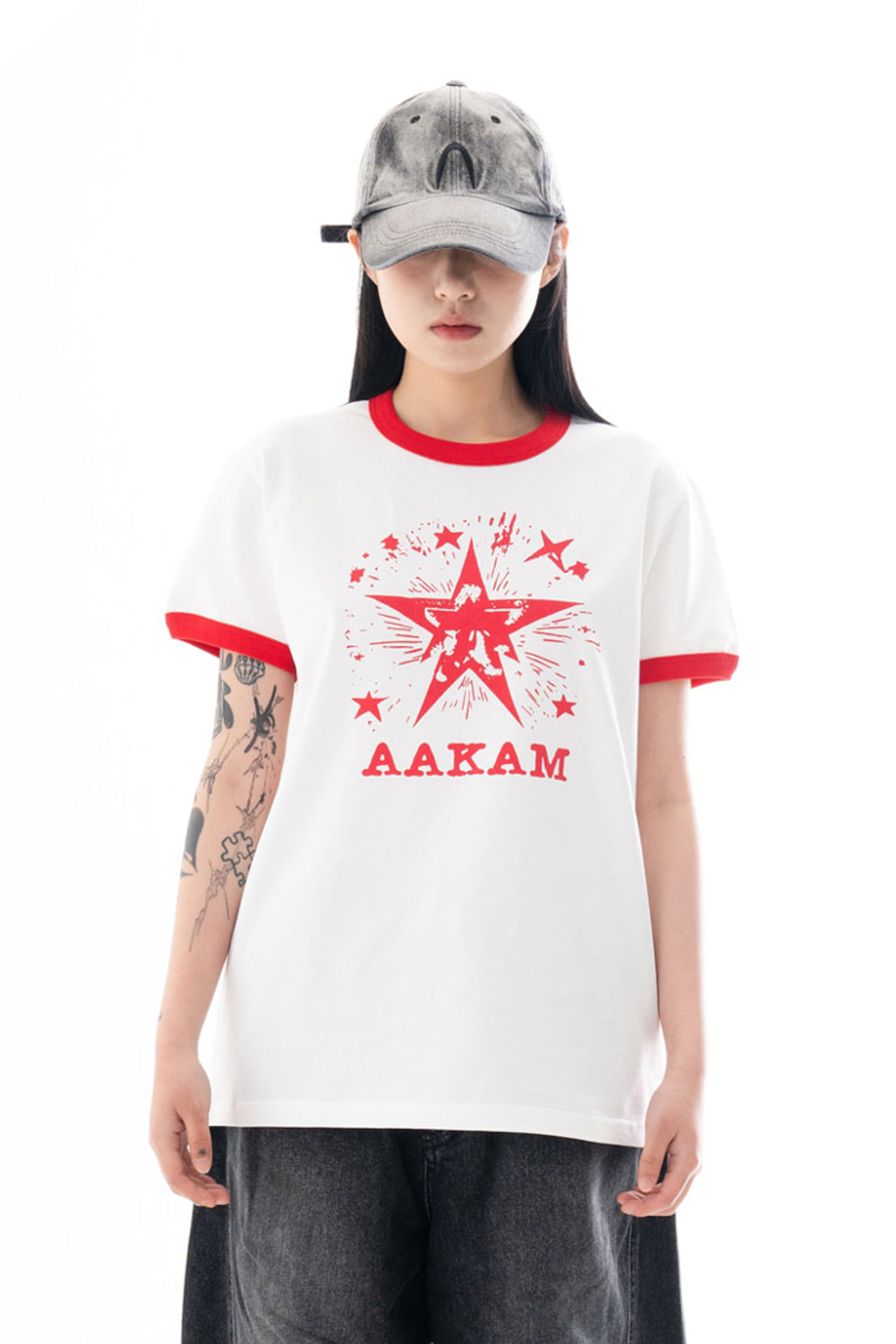 Star Ringer Top (Red) | AAKAM