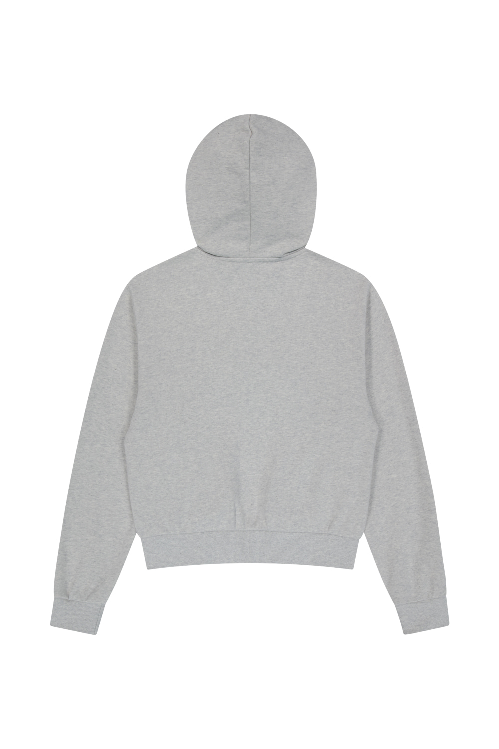 Flowers Zip-Up Hoodie (Gray) - AAKAM