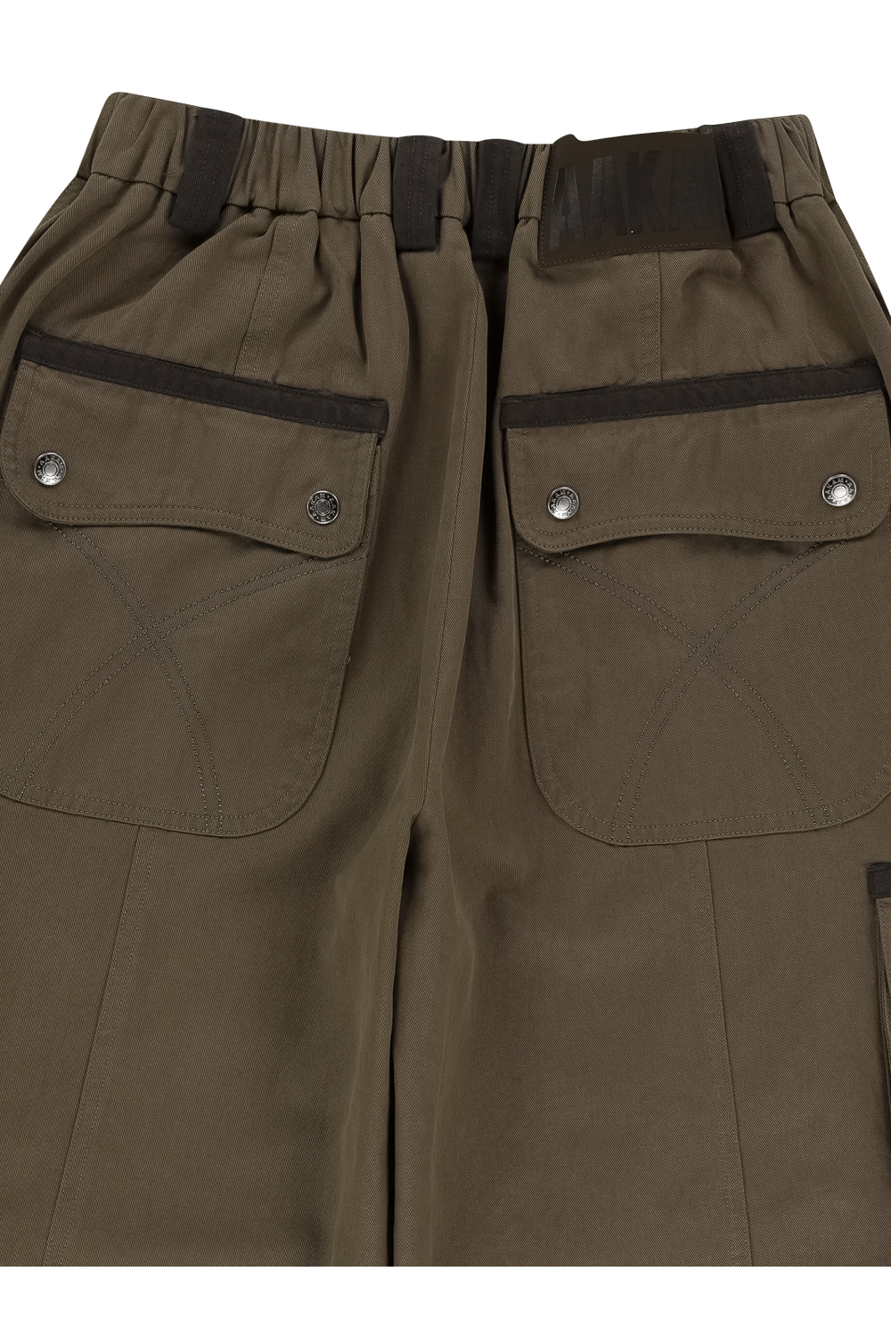 デニム・ジーパン AAKAM Knee Pin-tuck Contrast Cargo Pants 5SH058 MUSINSA | AAKAM Knee Pin-tuck Contrast Cargo Pants (Khaki)