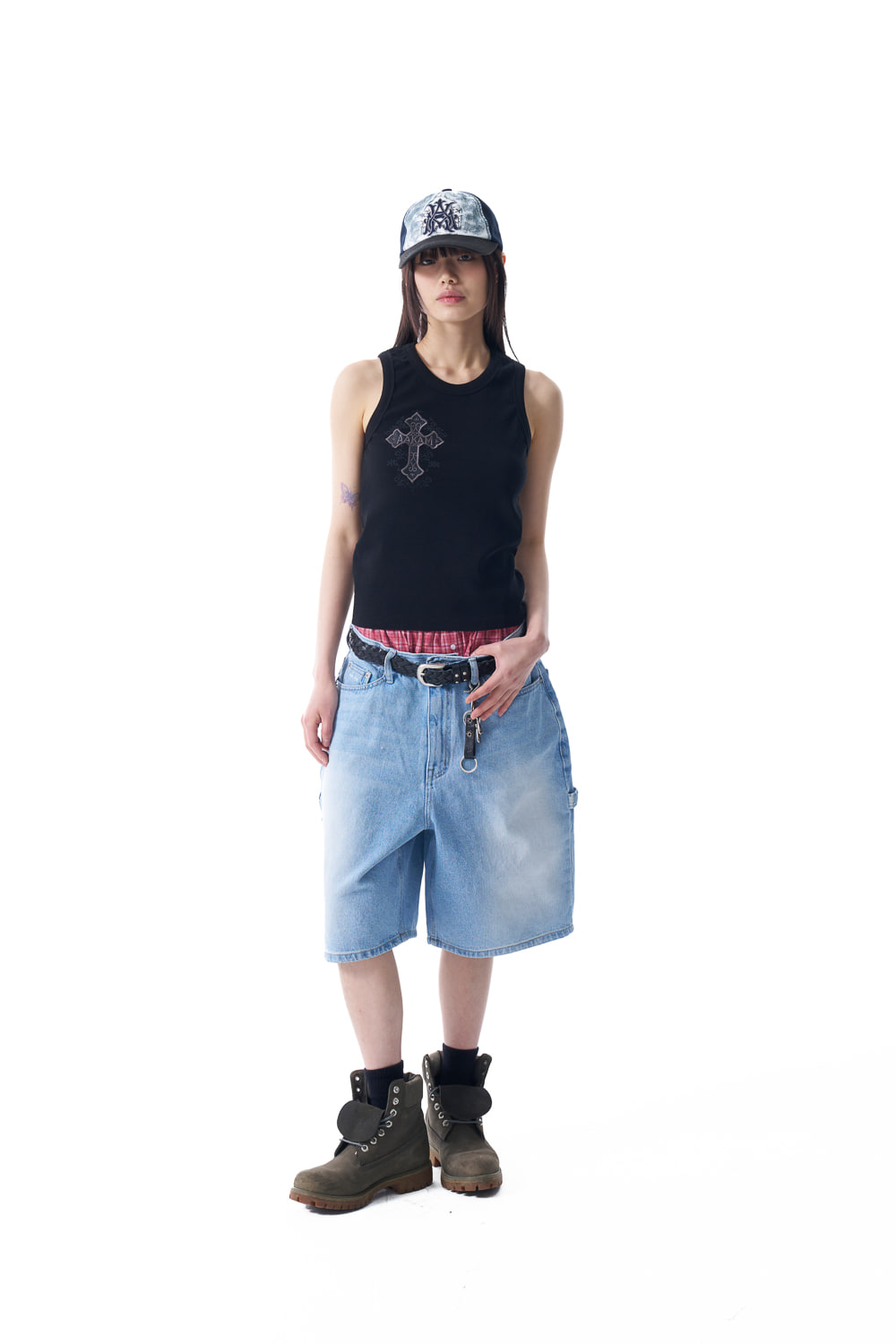 ★AAKAM★AKM CROS2 SLEEVELESS★ AKM CROS2 Sleeveless (Black) - AAKAM