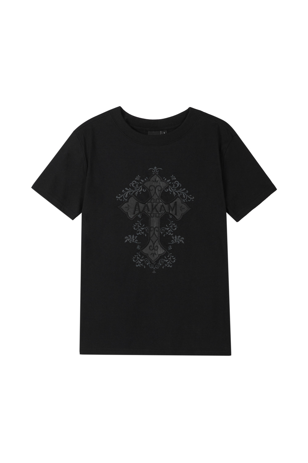 十字架 ユニセックス Tシャツ [AAKAM] AKM CROS2 HALF TOP ○AAKAM○ AKM CROS2 Half Top (AAKAM/Tシャツ・カットソー
