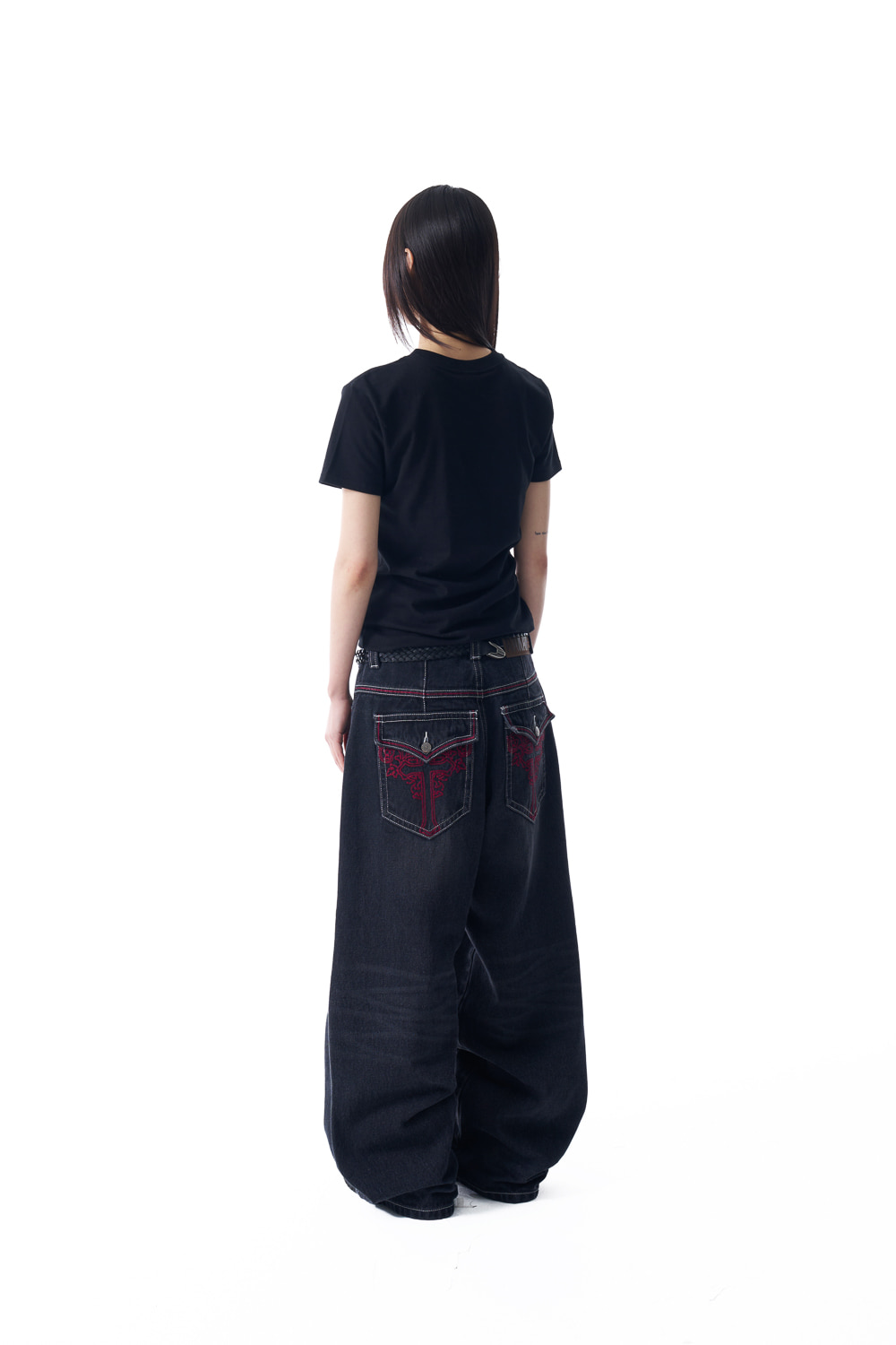 AKM CROS2 Half Top (Black) - AAKAM