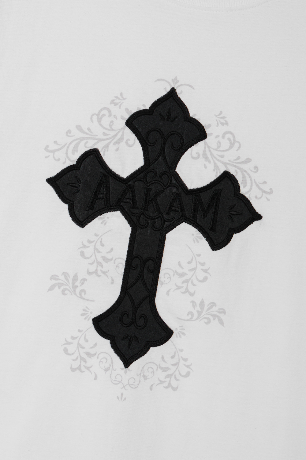 AKM CROS2 Half Top (White) - AAKAM