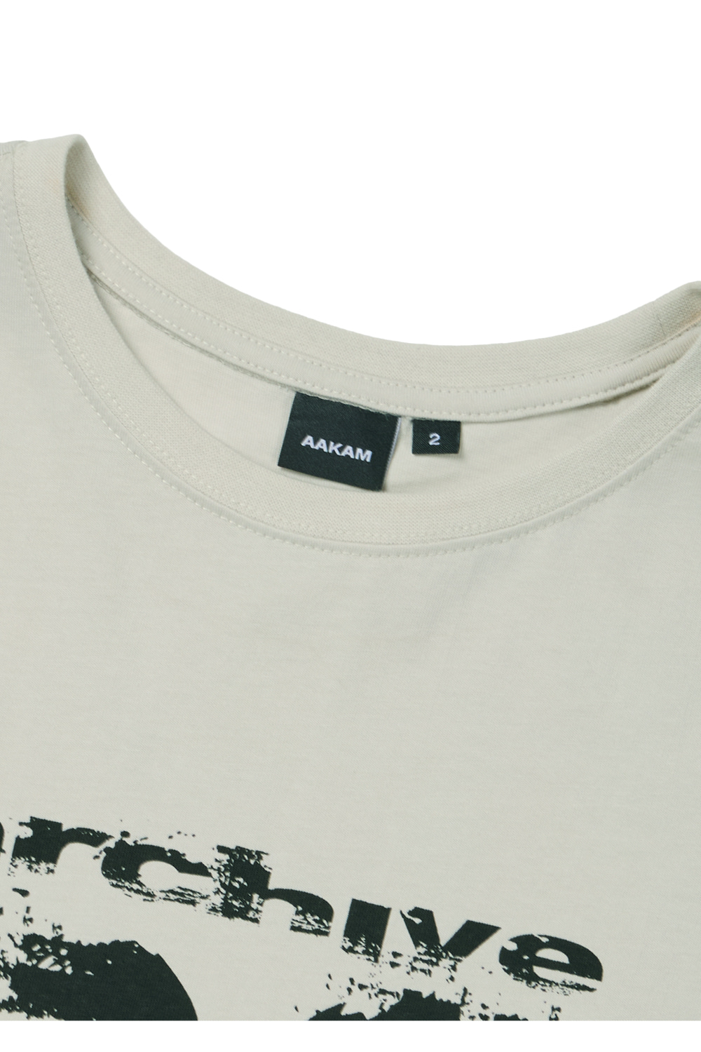 Painted 98 Half Top (Light Gray) - AAKAM