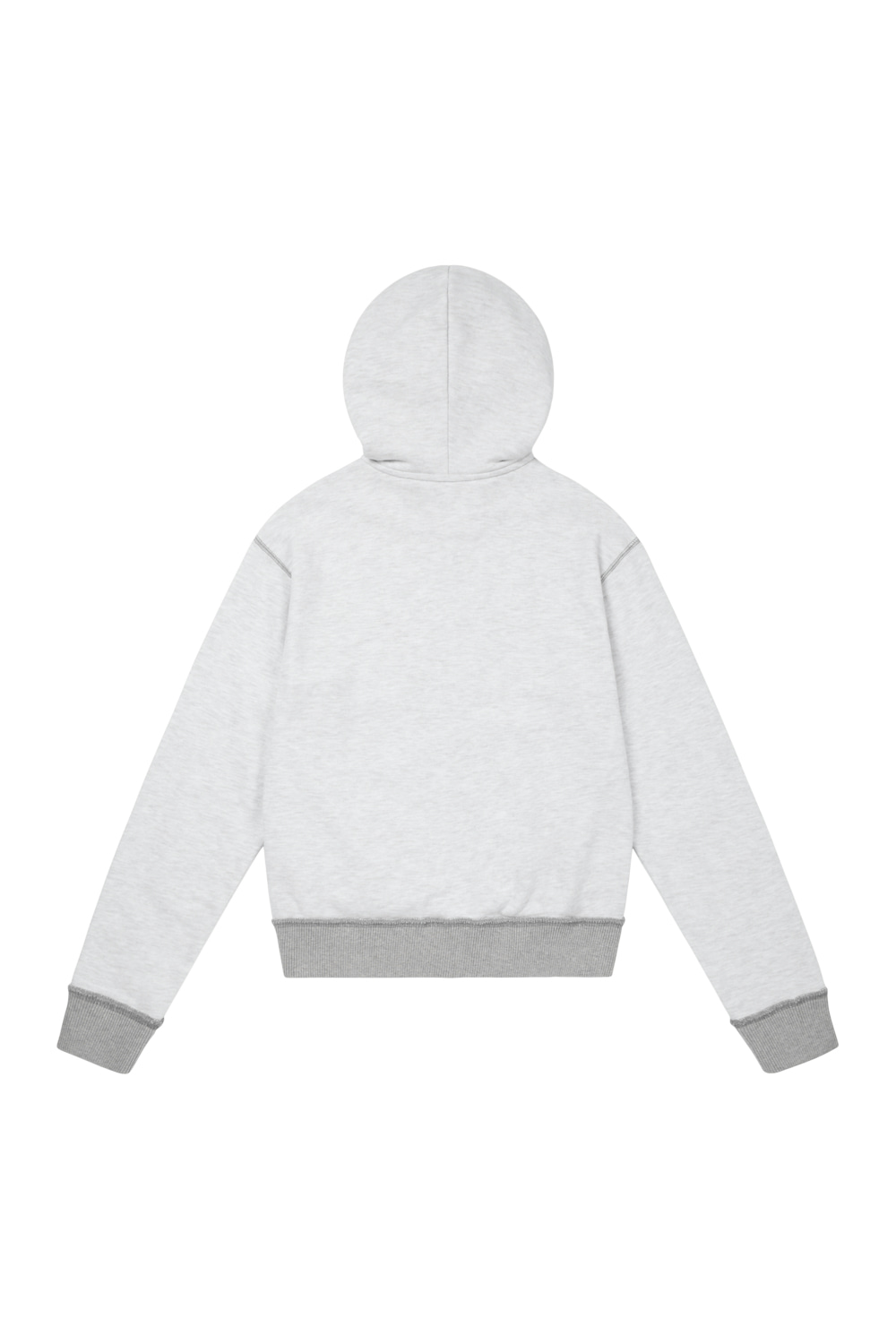 AKM CROS2 Zip-Up Hoodie (Gray) - AAKAM