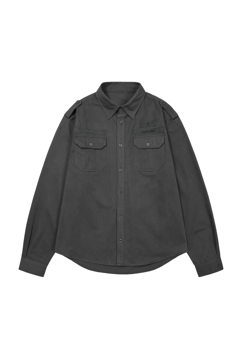 「完売品」アーカムAAKAM Military Field Shirts Military Field Shirts (Dark Gray) - AAKAM