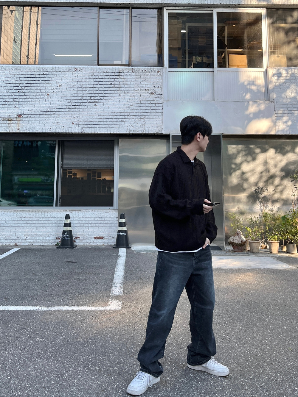 재킷 모델 착용 이미지-S49L13