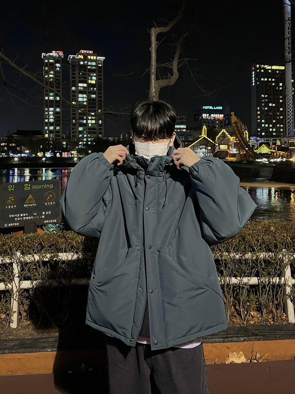 재킷 모델 착용 이미지-S1L43