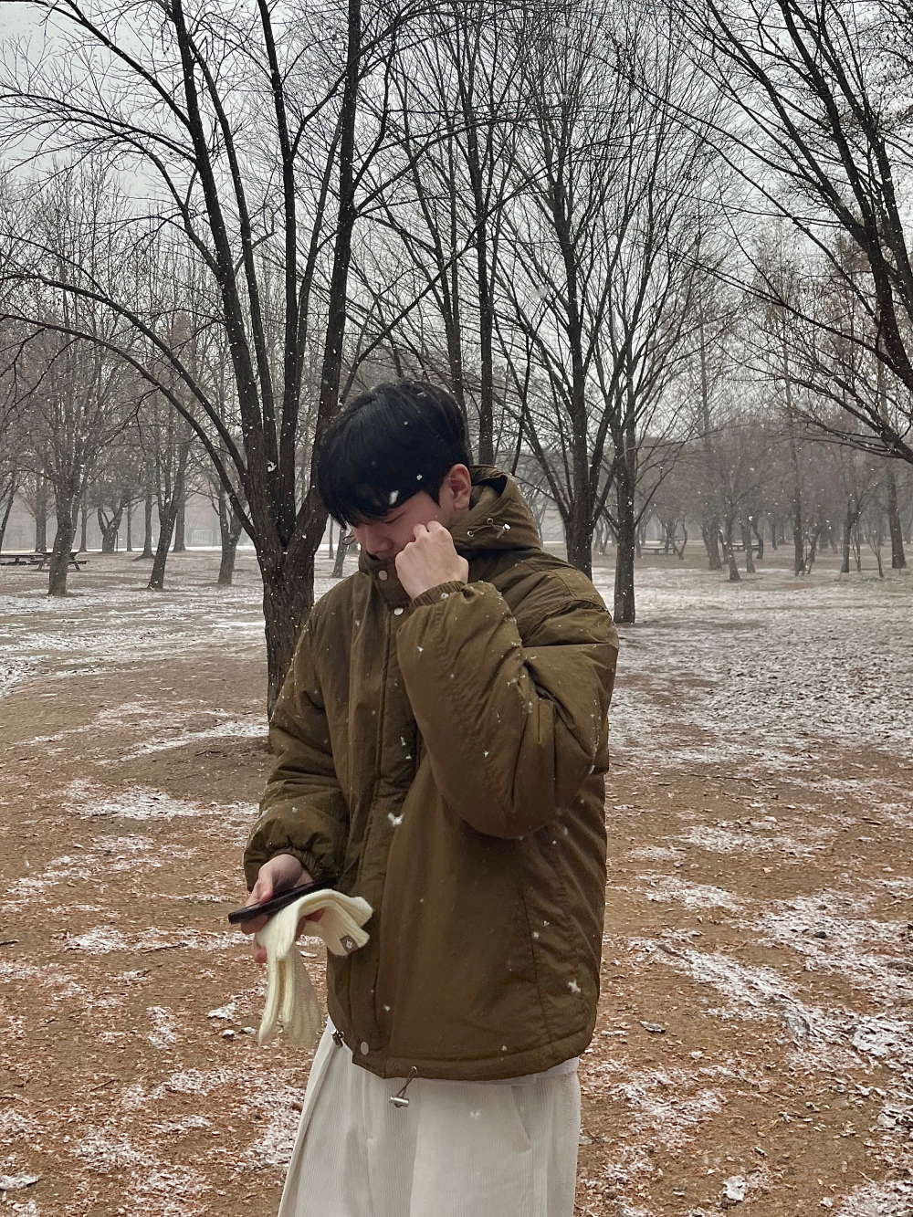 재킷 모델 착용 이미지-S74L18