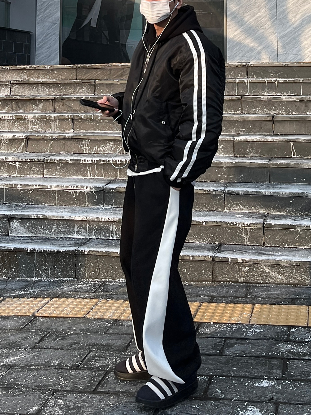 재킷 모델 착용 이미지-S68L11