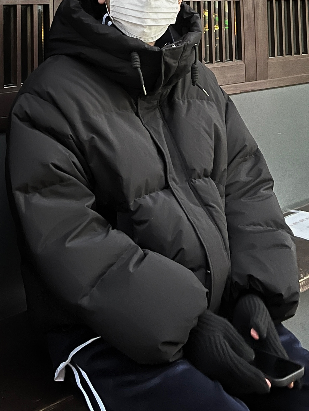 재킷 모델 착용 이미지-S74L18