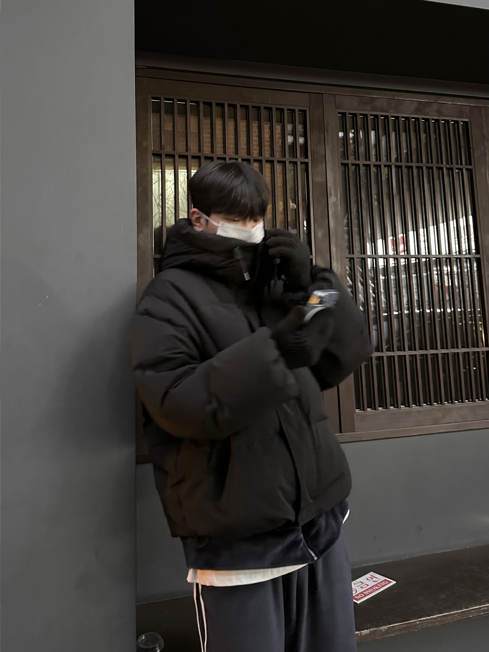 재킷 모델 착용 이미지-S74L5