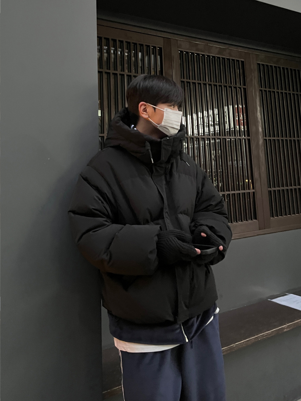 재킷 모델 착용 이미지-S74L19
