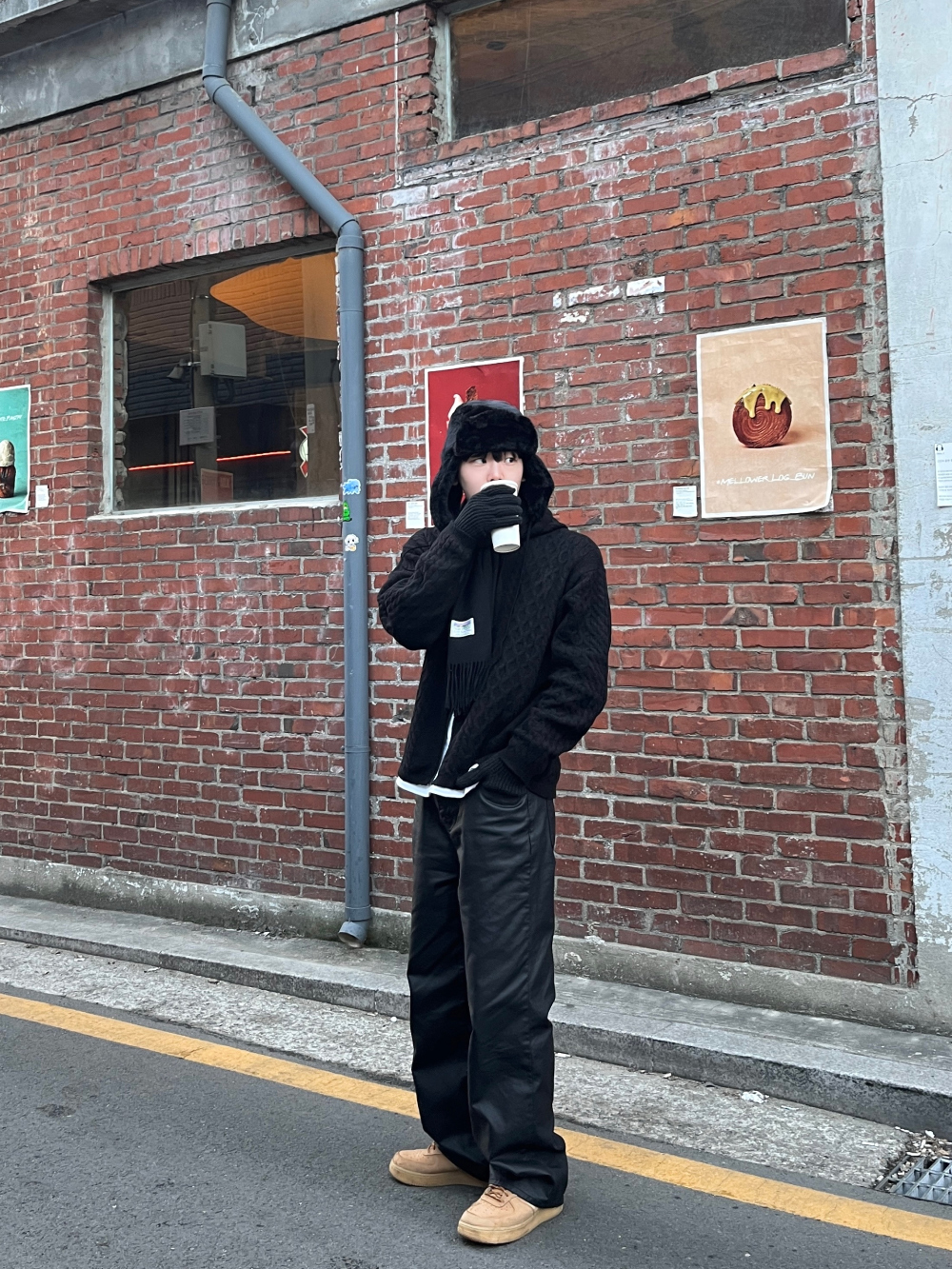재킷 모델 착용 이미지-S43L3
