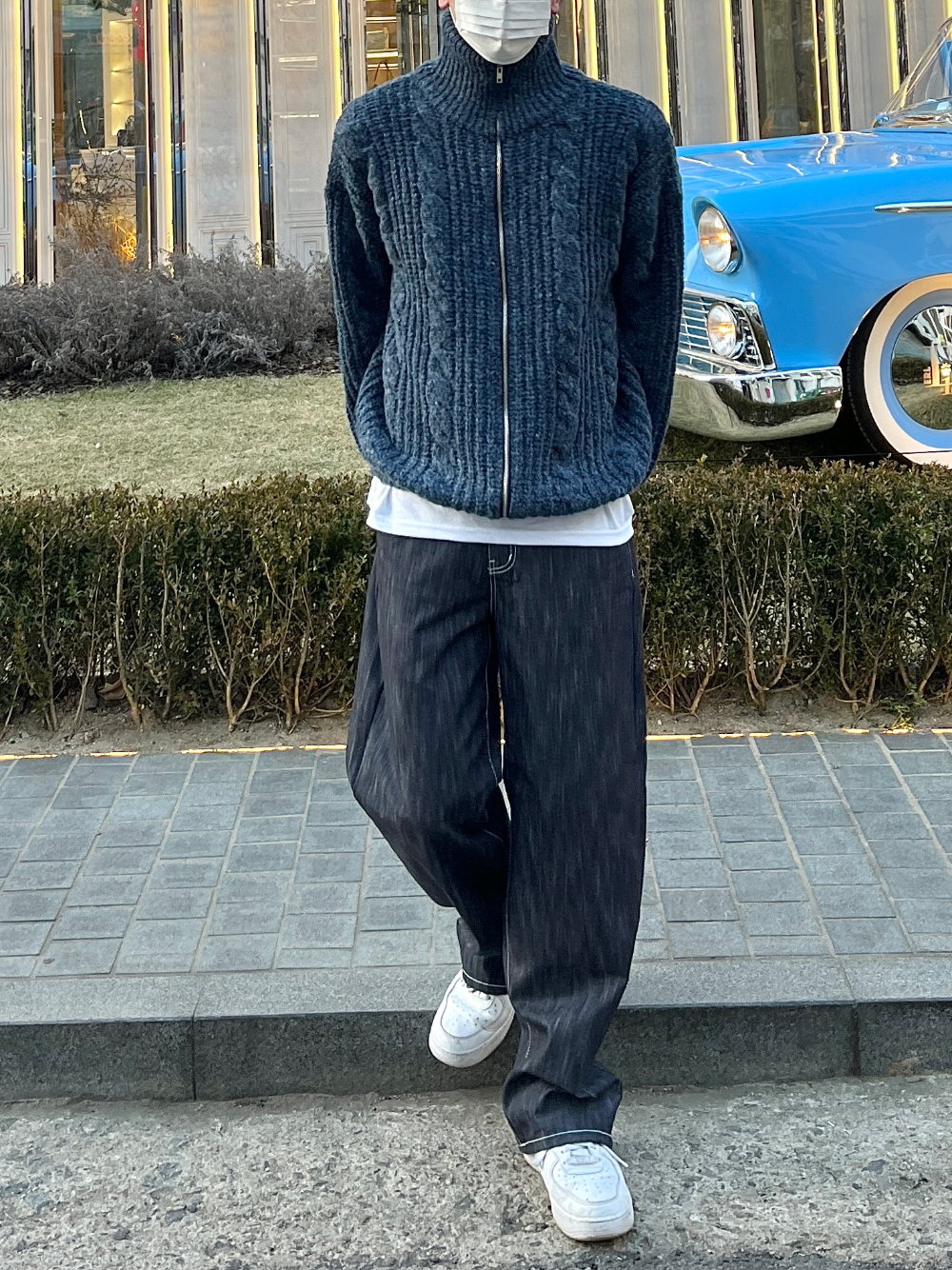 재킷 모델 착용 이미지-S82L50