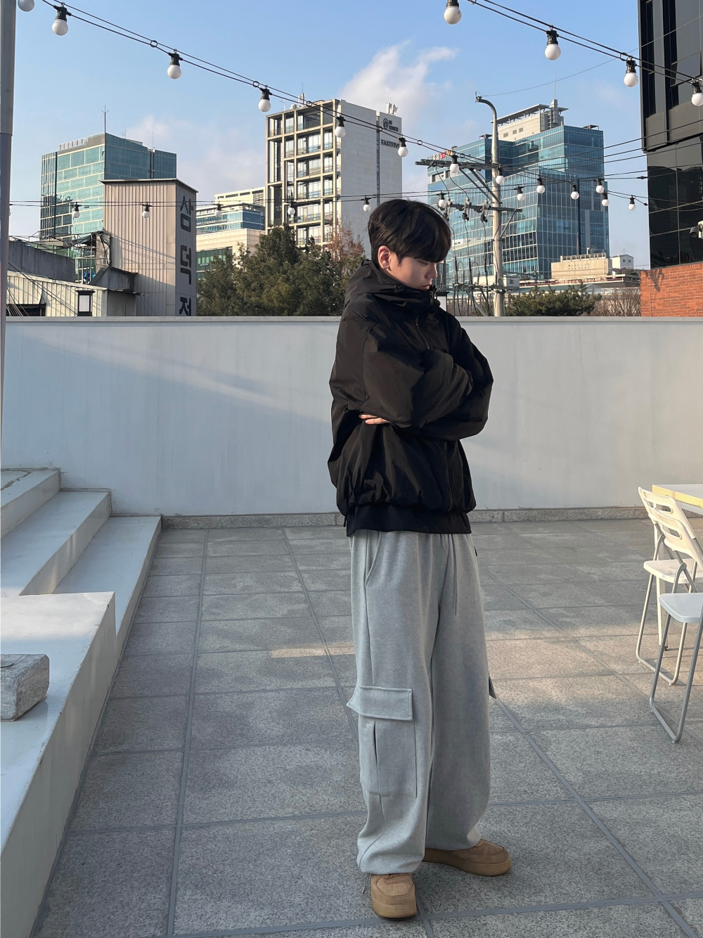 재킷 모델 착용 이미지-S41L8