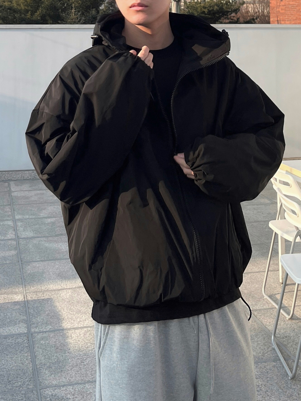 재킷 모델 착용 이미지-S41L17