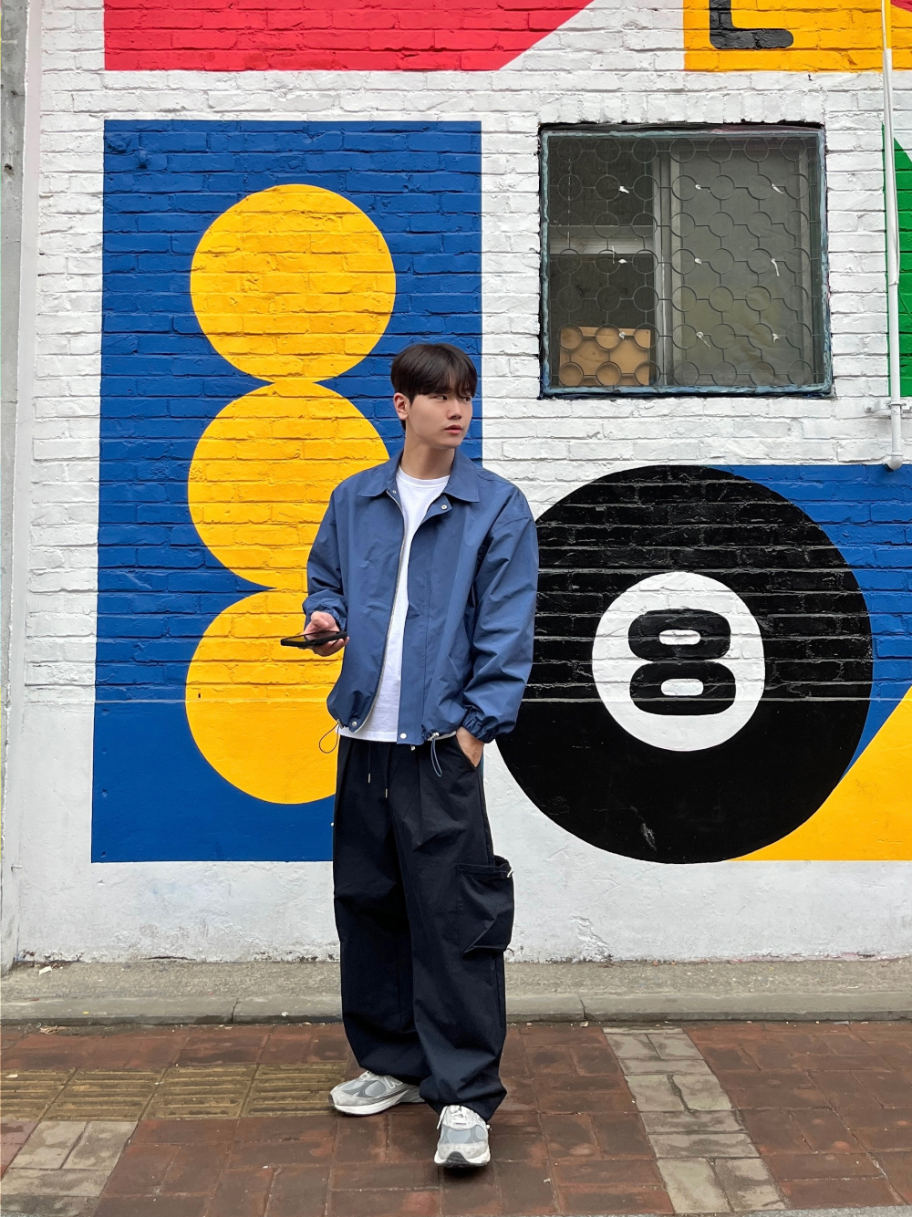 재킷 모델 착용 이미지-S51L5
