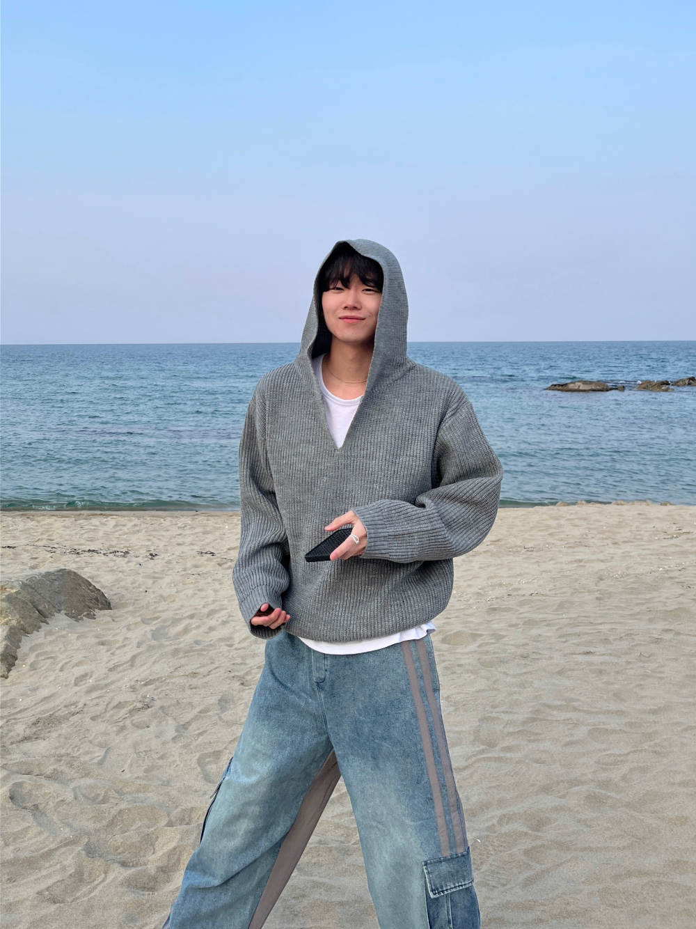 바지 모델 착용 이미지-S63L23