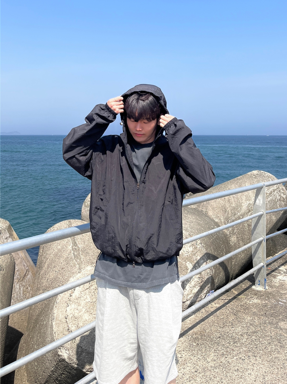 재킷 모델 착용 이미지-S58L12