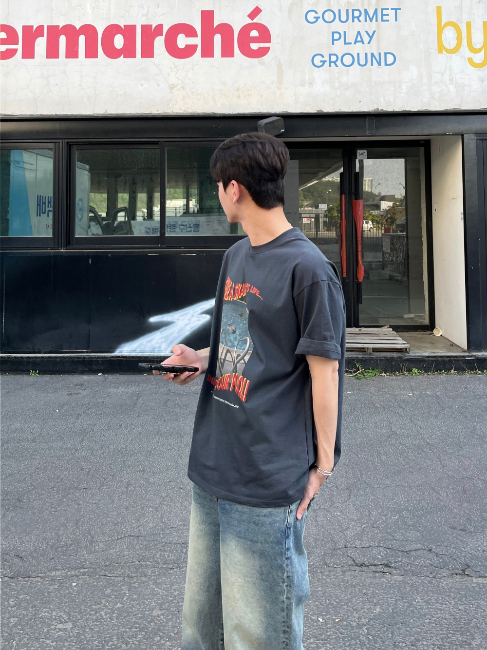 바지 모델 착용 이미지-S61L21