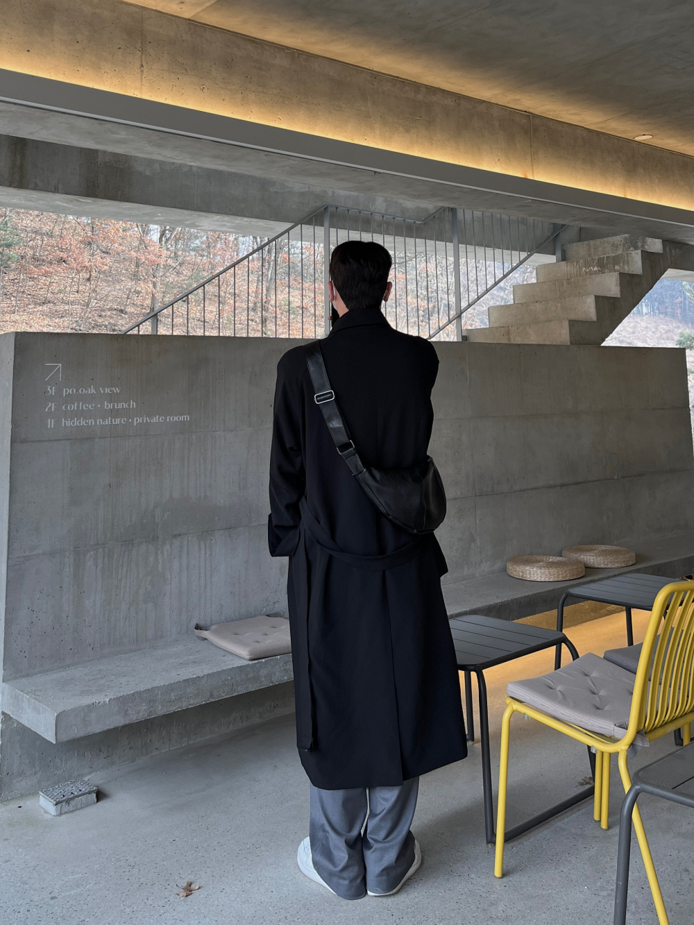 코트 모델 착용 이미지-S63L1