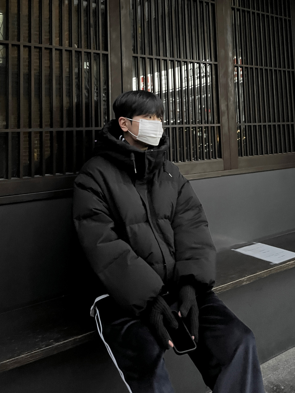 재킷 모델 착용 이미지-S74L17