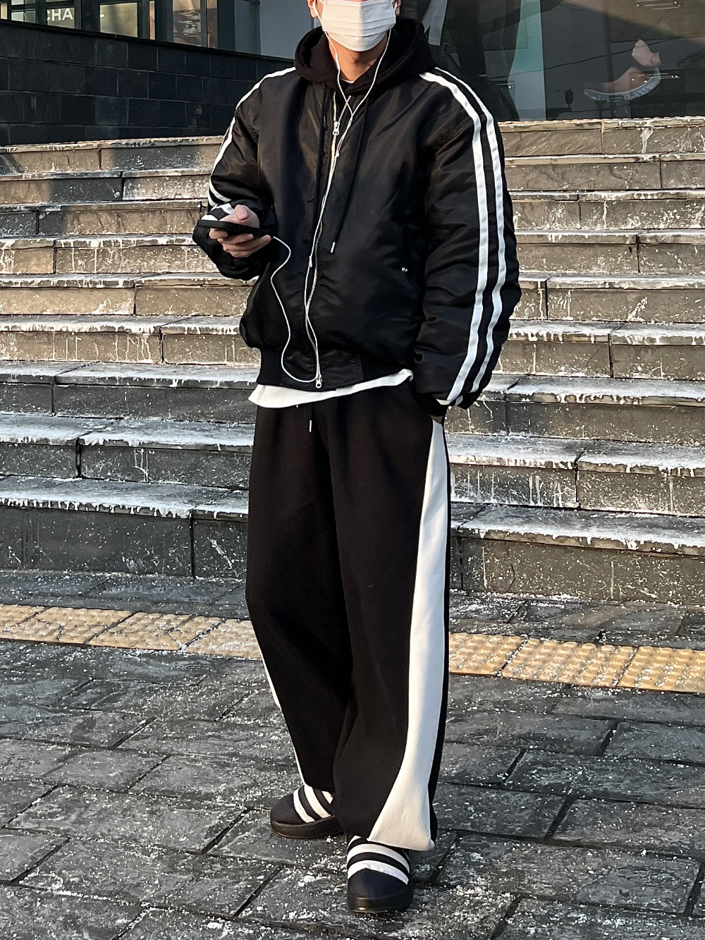 재킷 모델 착용 이미지-S68L13