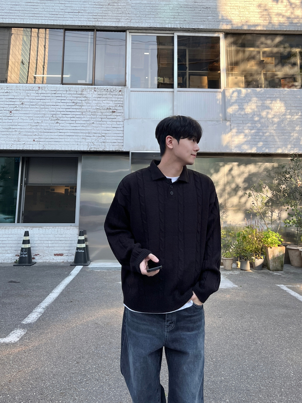 재킷 모델 착용 이미지-S49L15