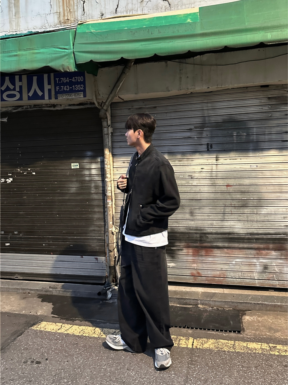 재킷 모델 착용 이미지-S68L17
