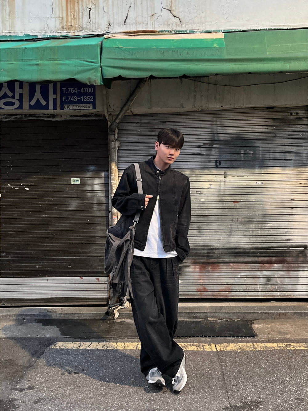 재킷 모델 착용 이미지-S68L19