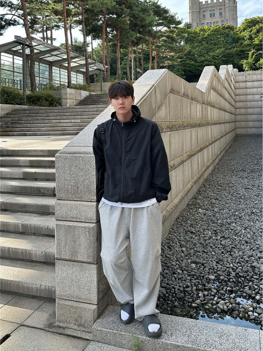 재킷 모델 착용 이미지-S66L19