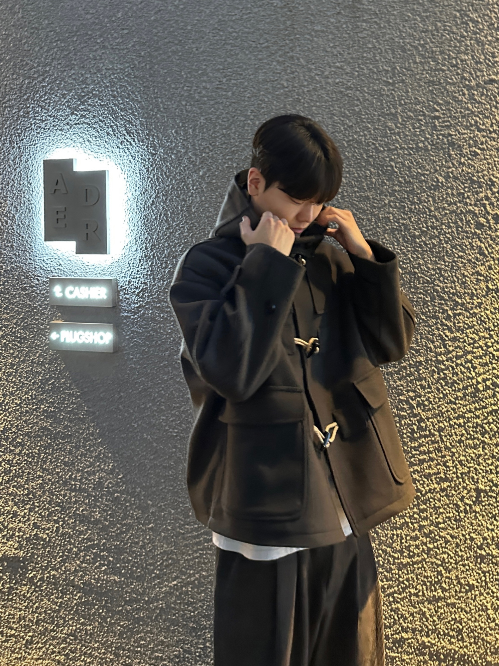 재킷 모델 착용 이미지-S69L6