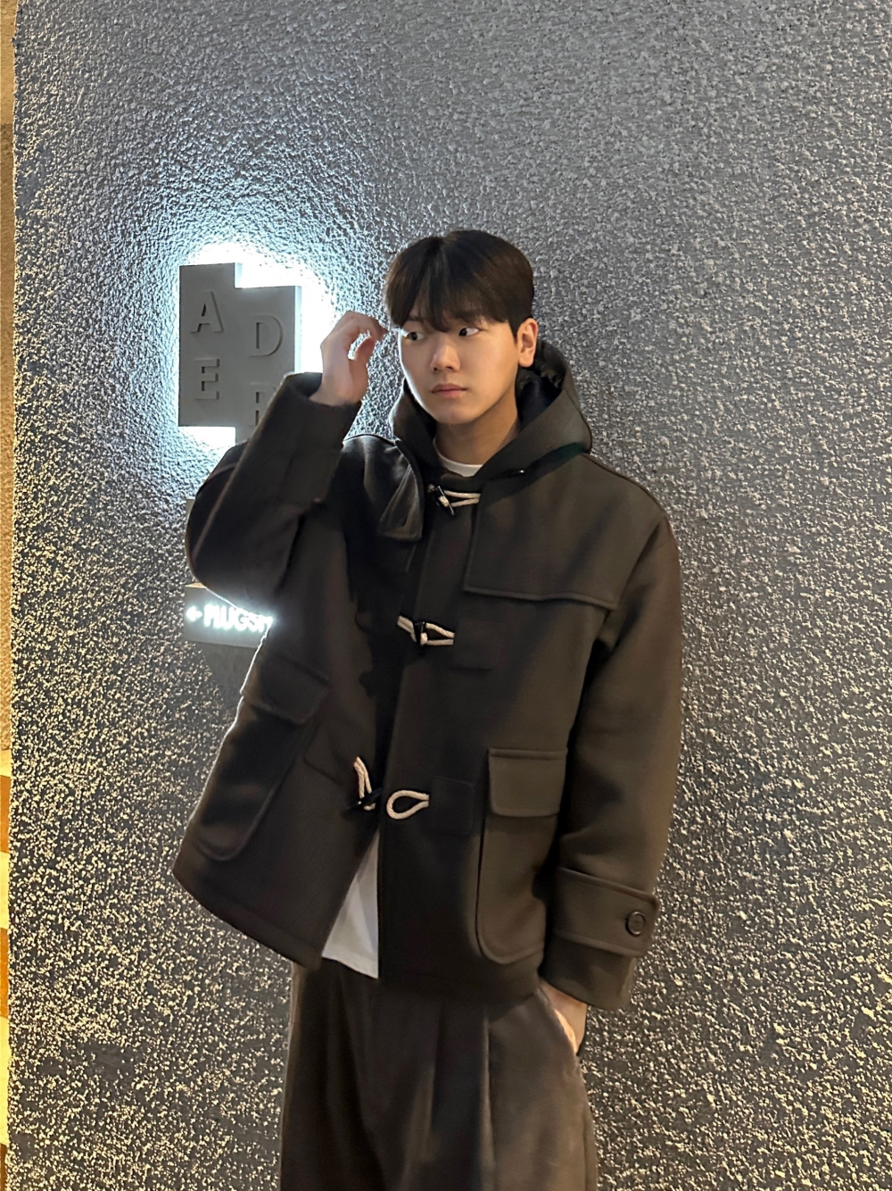 재킷 모델 착용 이미지-S69L9