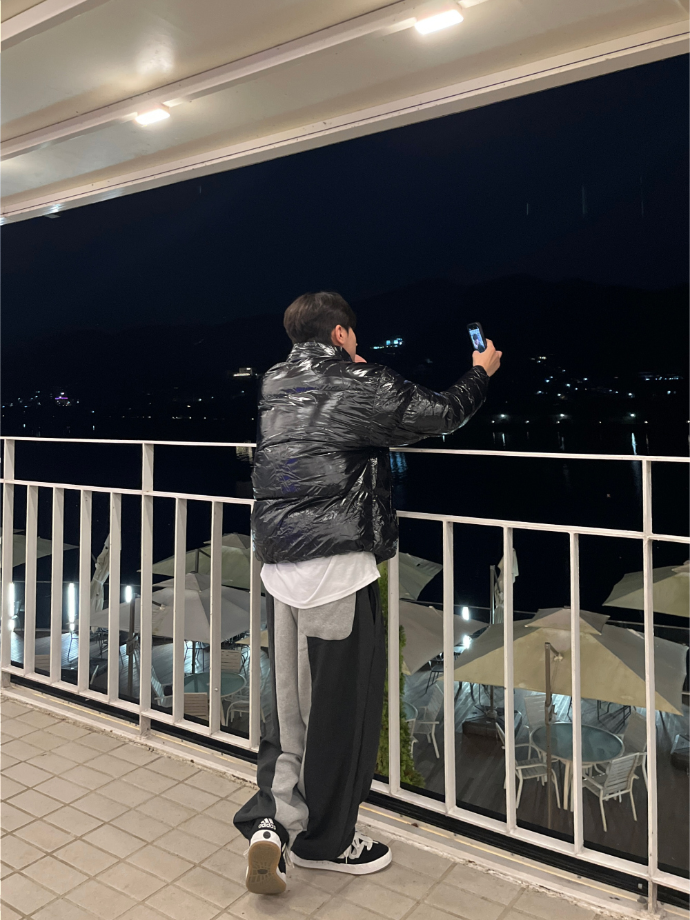 바지 모델 착용 이미지-S66L36