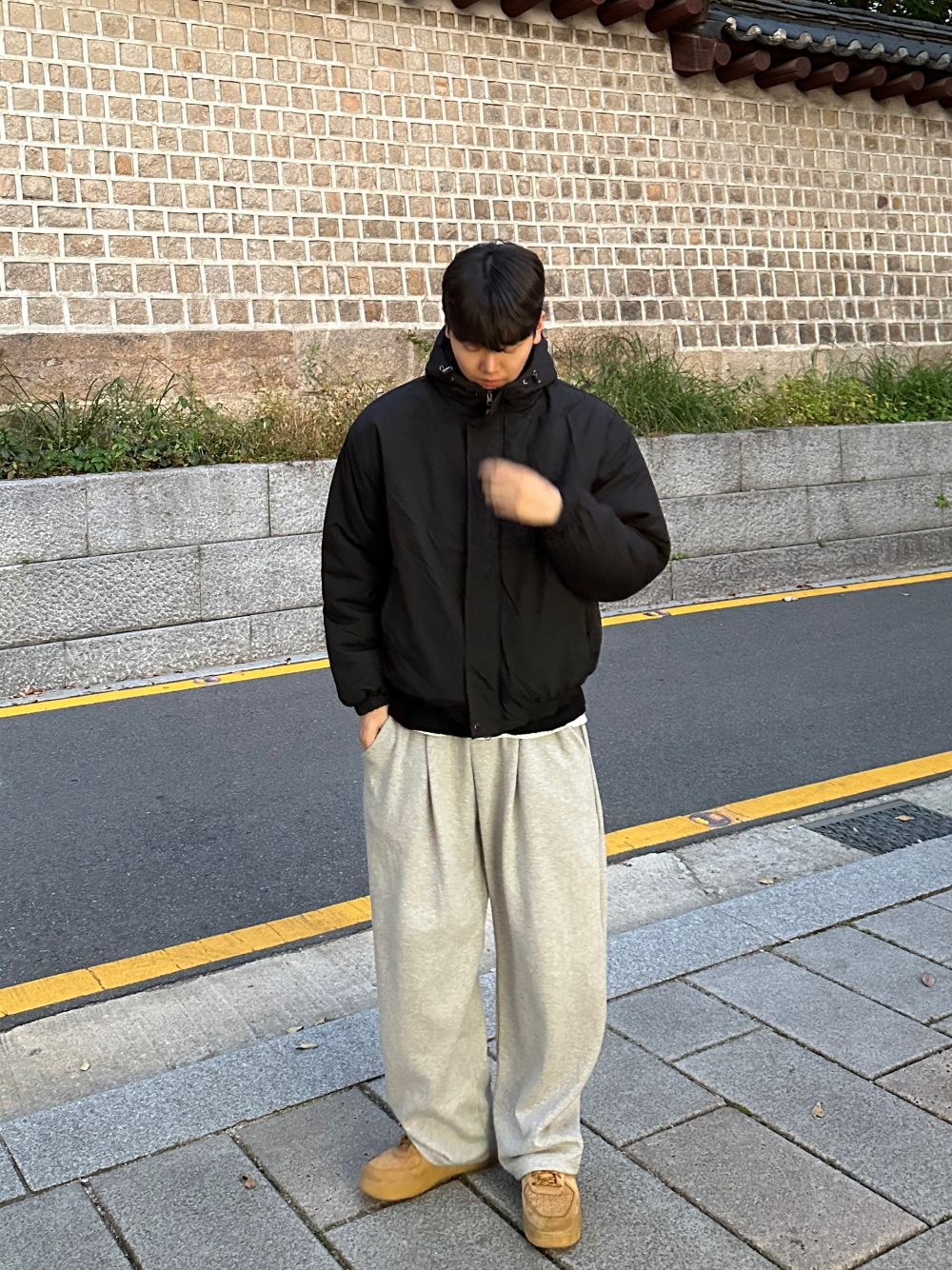 재킷 모델 착용 이미지-S77L57