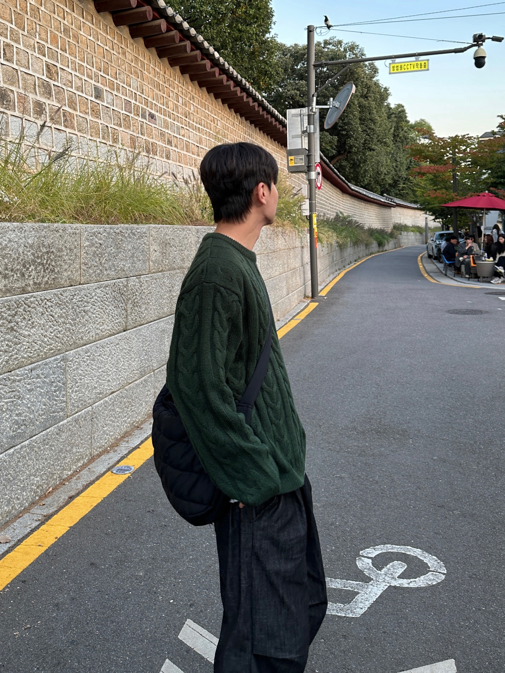 바지 모델 착용 이미지-S58L19