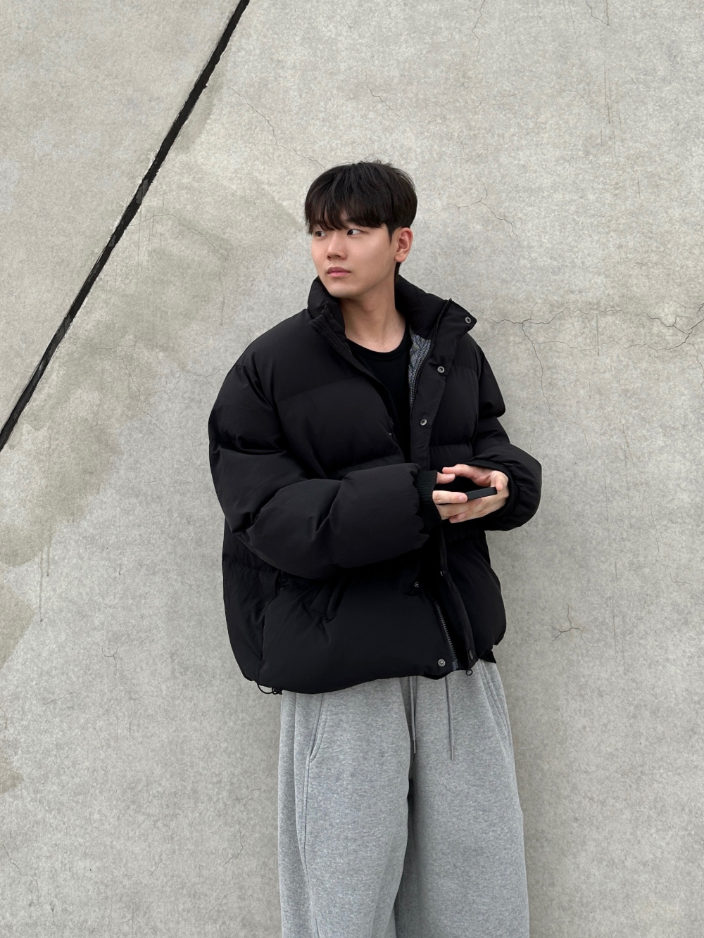 바지 모델 착용 이미지-S65L31