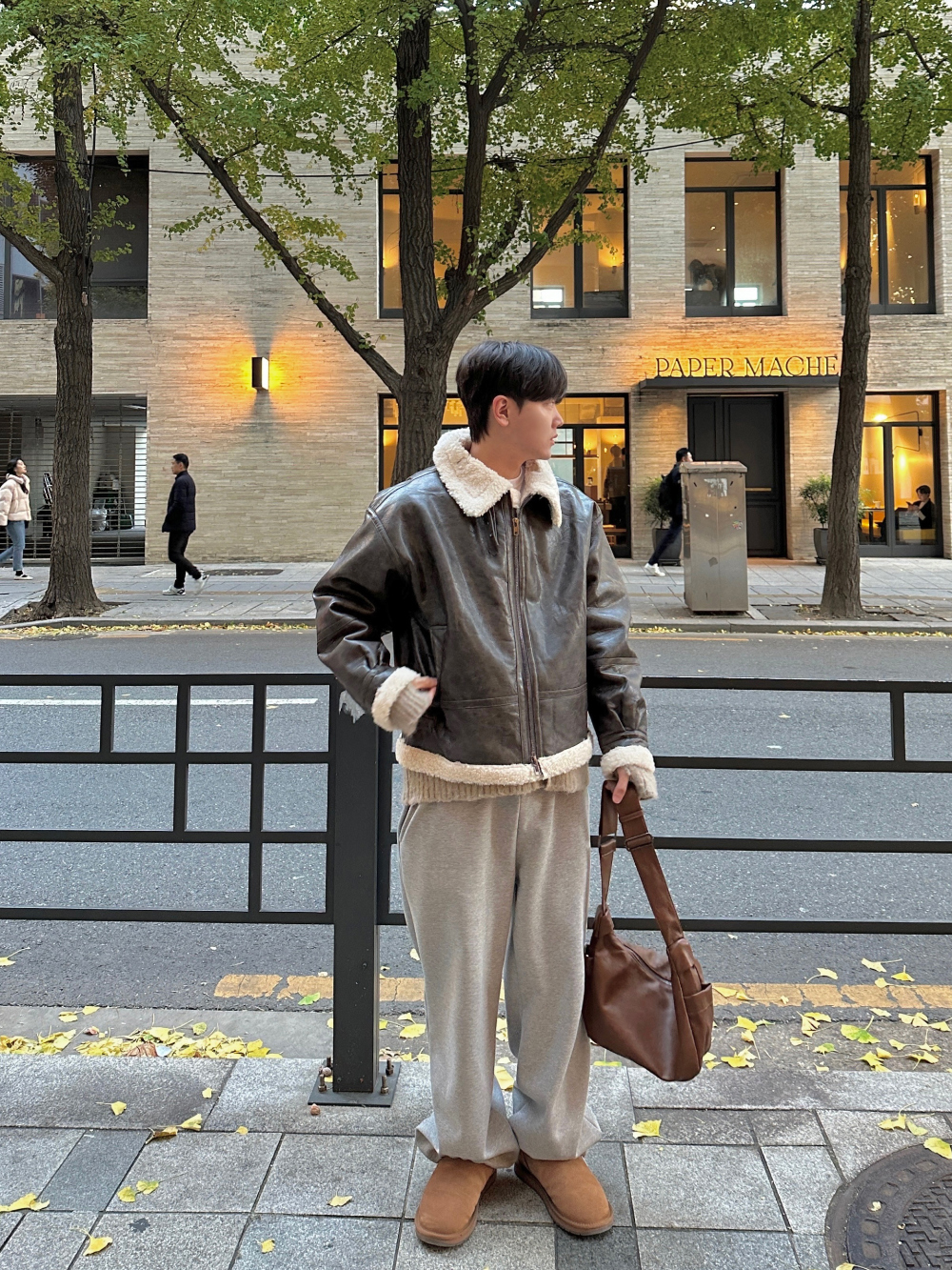 재킷 모델 착용 이미지-S81L22