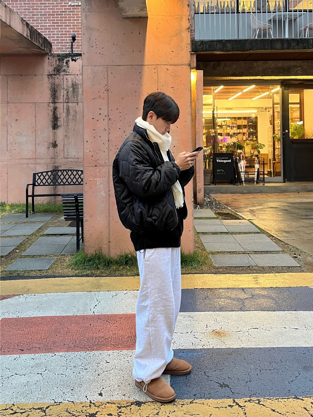 재킷 모델 착용 이미지-S96L16