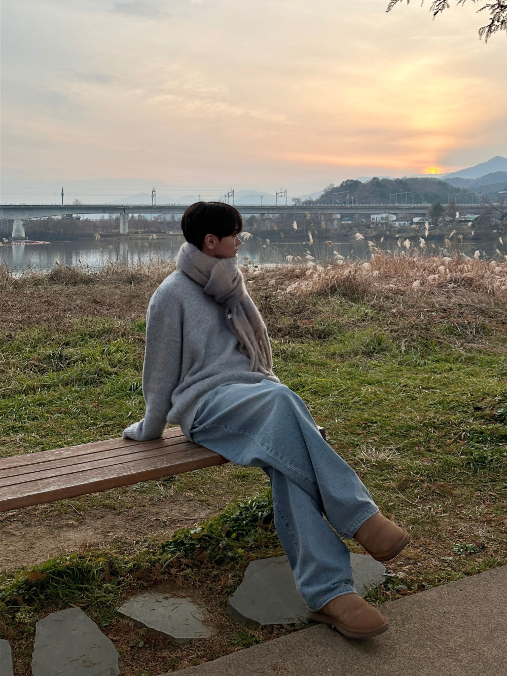 드레스 모델 착용 이미지-S66L32