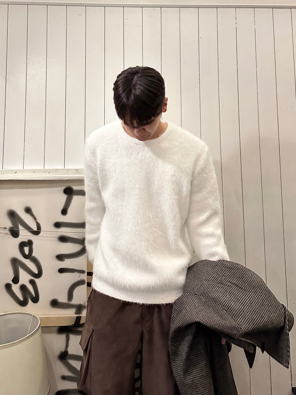 재킷 모델 착용 이미지-S39L21