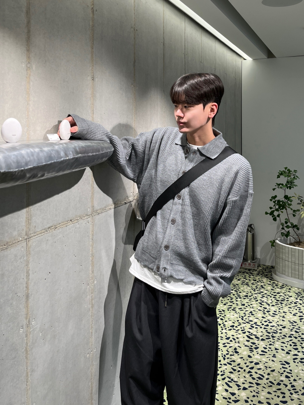 바지 모델 착용 이미지-S110L19