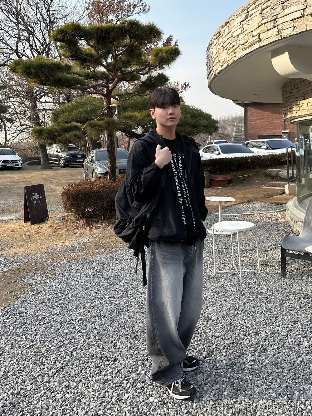 재킷 모델 착용 이미지-S49L35