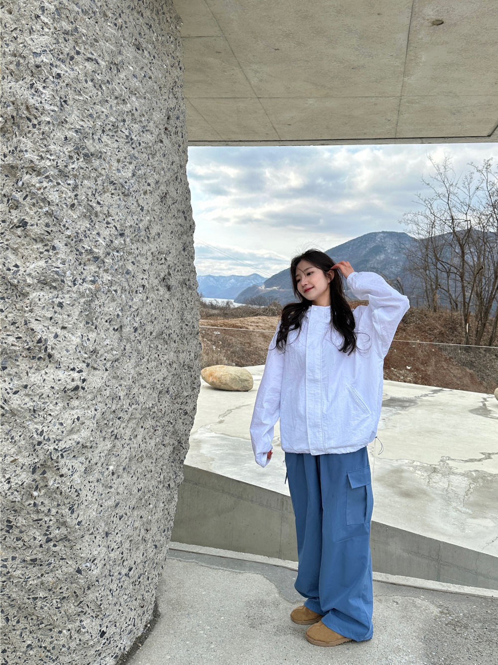 재킷 모델 착용 이미지-S51L2