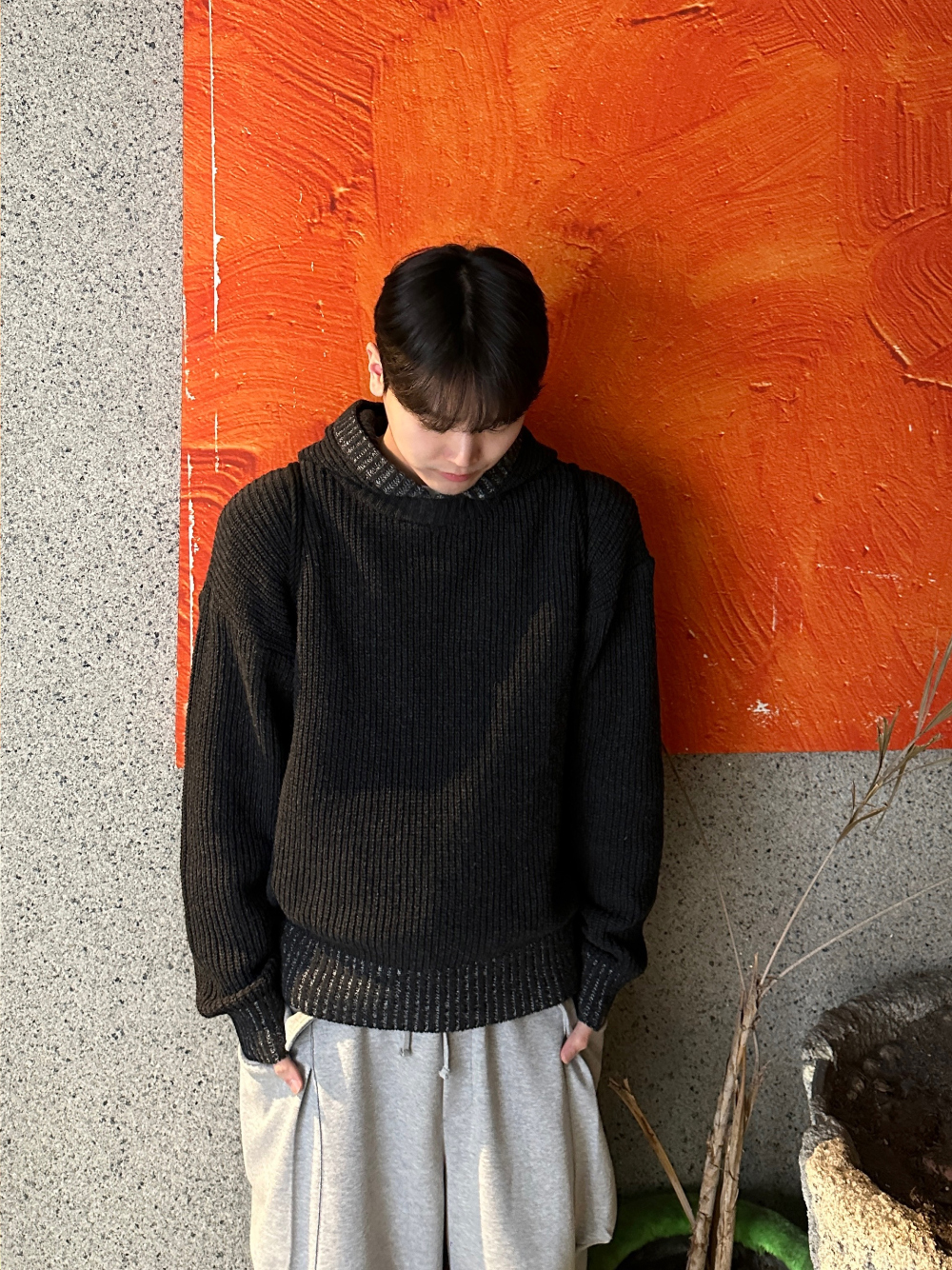 재킷 모델 착용 이미지-S84L21