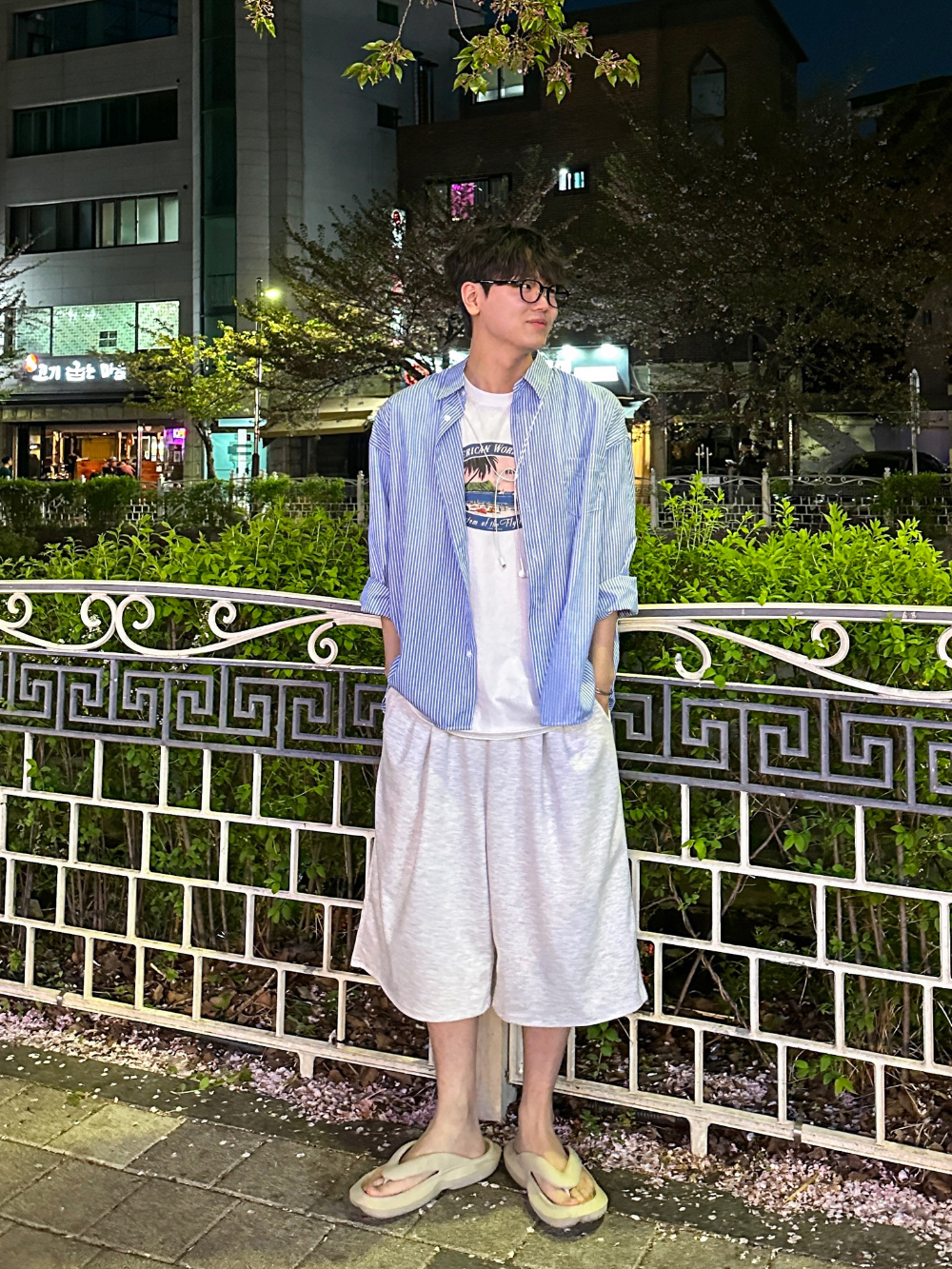 바지 모델 착용 이미지-S100L11