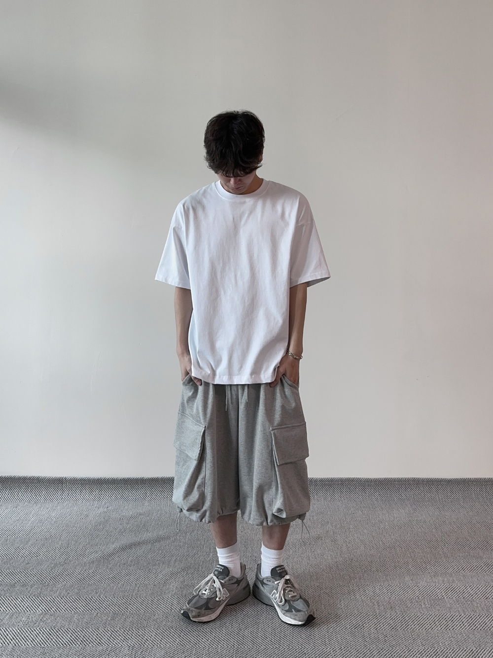 반바지 모델 착용 이미지-S109L48